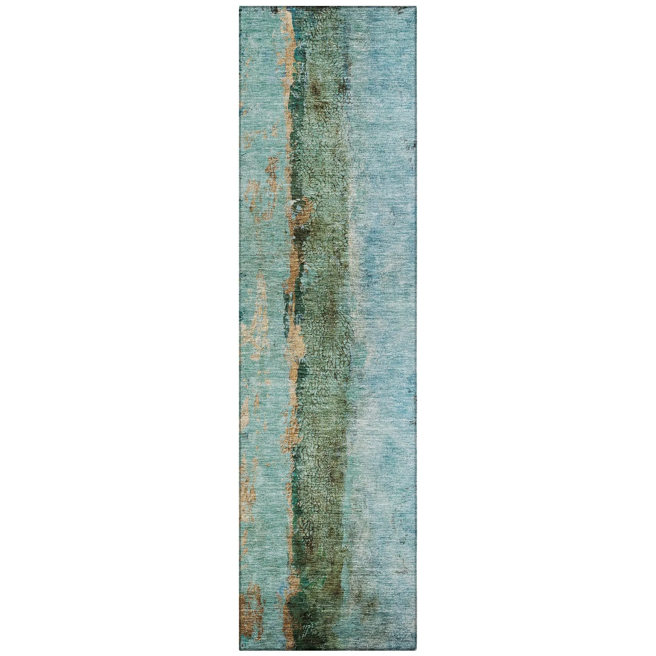 Machine Washable Indoor/ Outdoor Chantille Modern Contemporary Rug