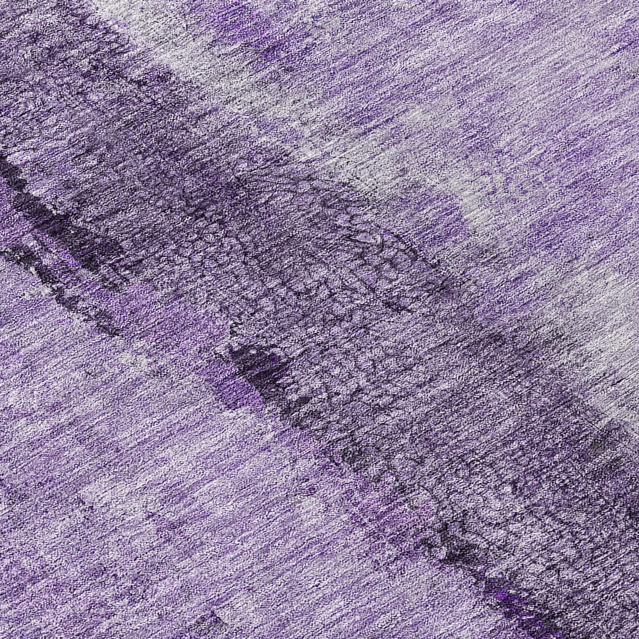 Machine Washable Indoor/ Outdoor Chantille Modern Contemporary Rug