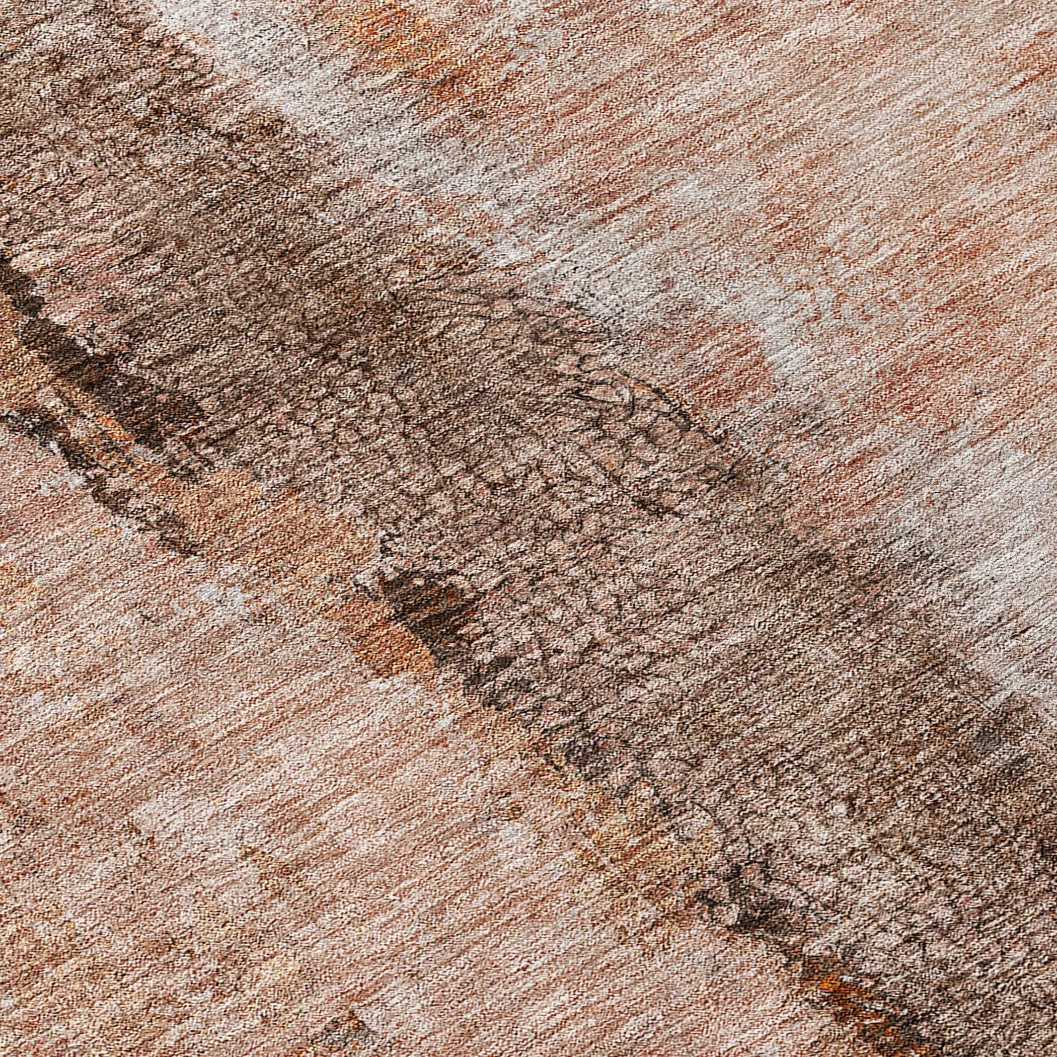 Machine Washable Indoor/ Outdoor Chantille Modern Contemporary Rug