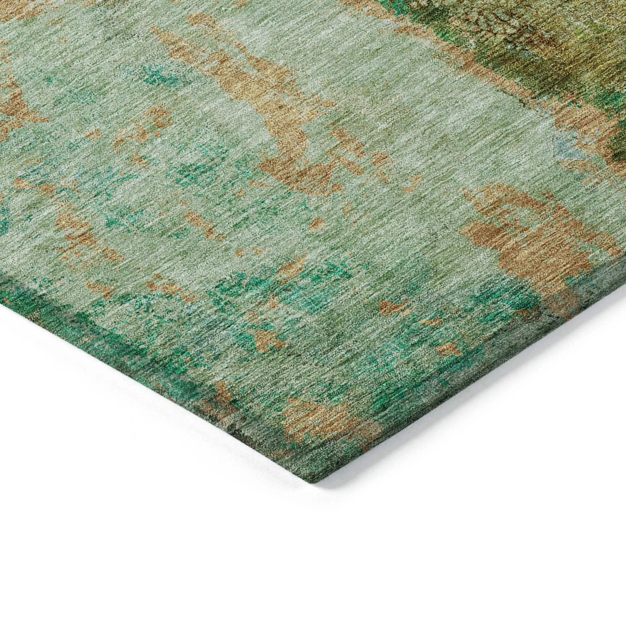 Machine Washable Indoor/ Outdoor Chantille Modern Contemporary Rug
