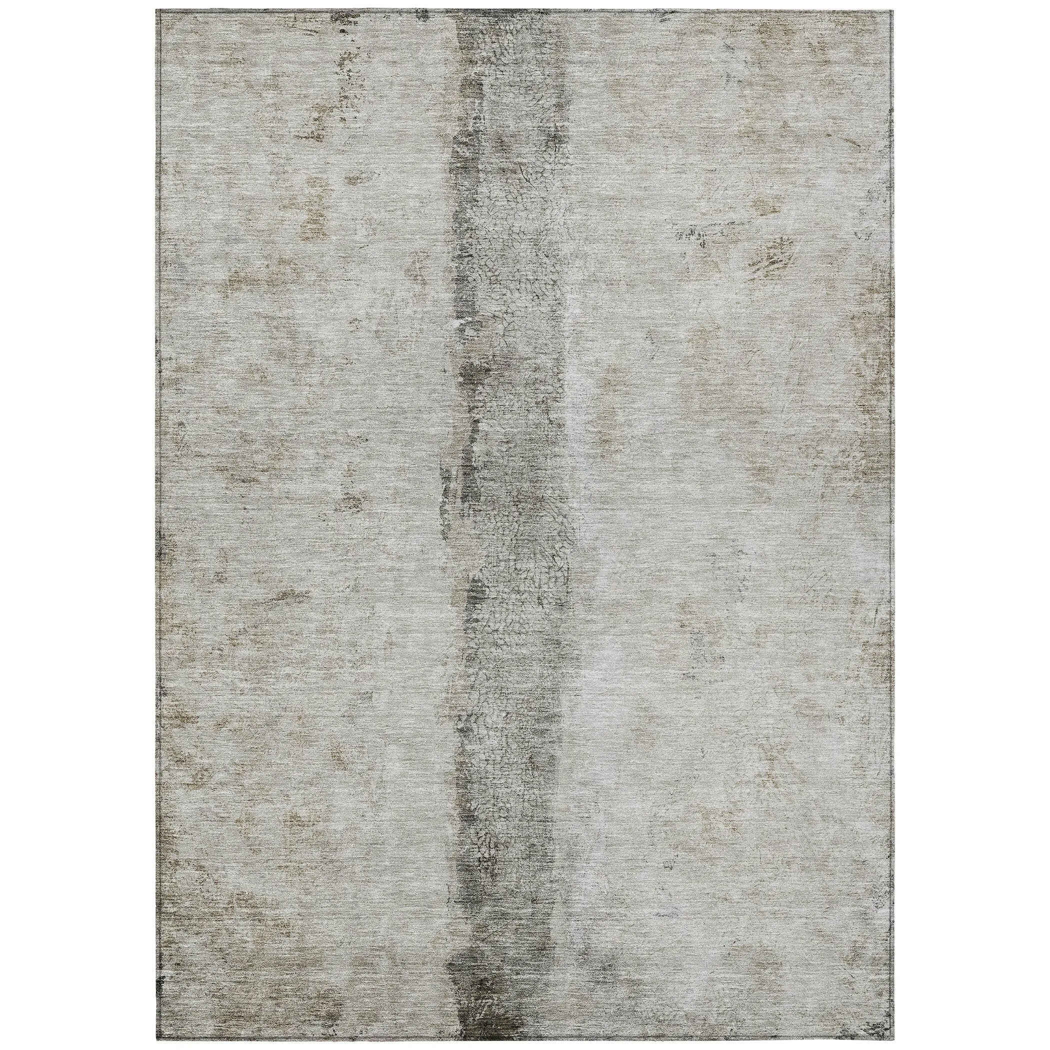 Machine Washable Indoor/ Outdoor Chantille Modern Contemporary Rug