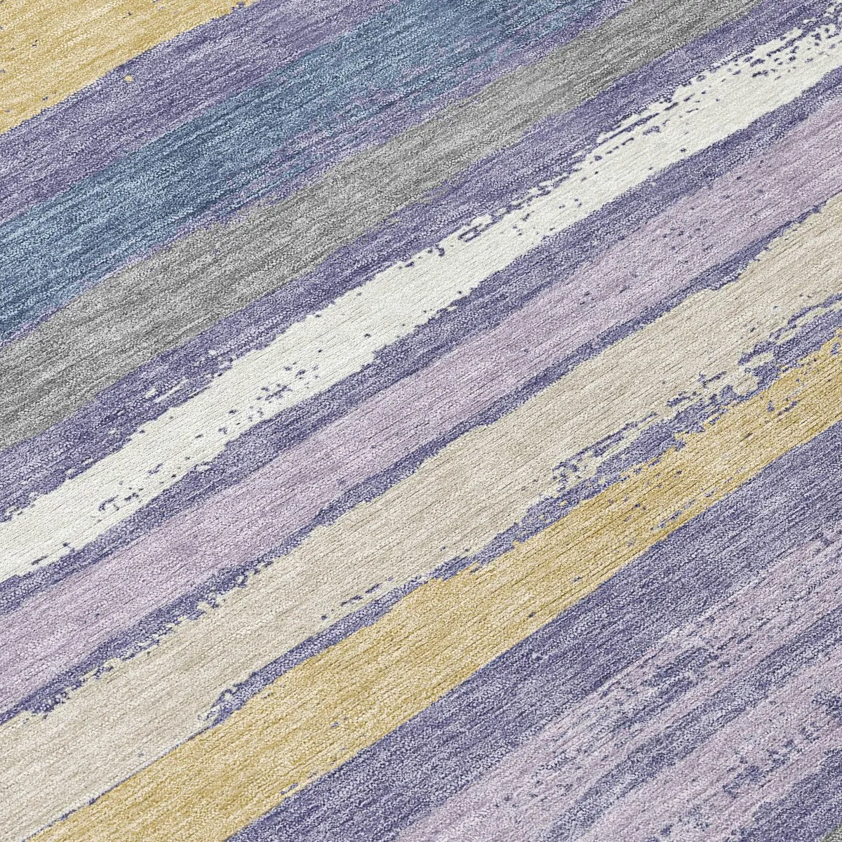 Machine Washable Indoor/ Outdoor Chantille Stripe Rug