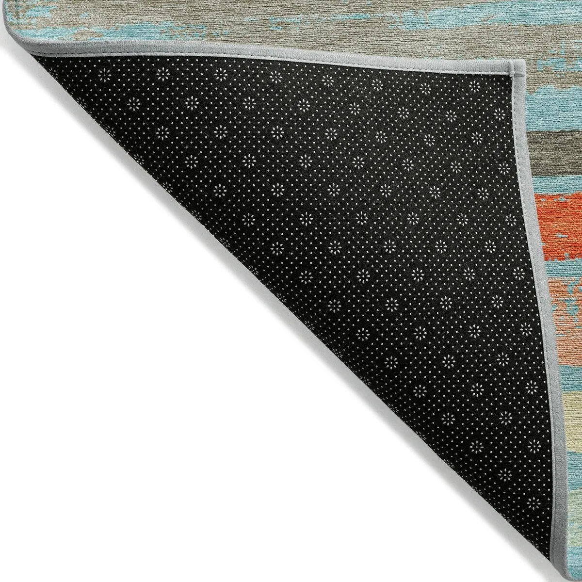 Machine Washable Indoor/ Outdoor Chantille Stripe Rug