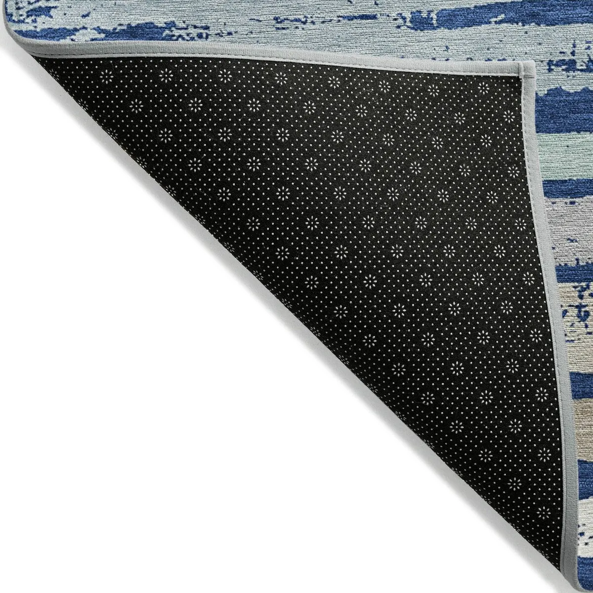 Machine Washable Indoor/ Outdoor Chantille Stripe Rug