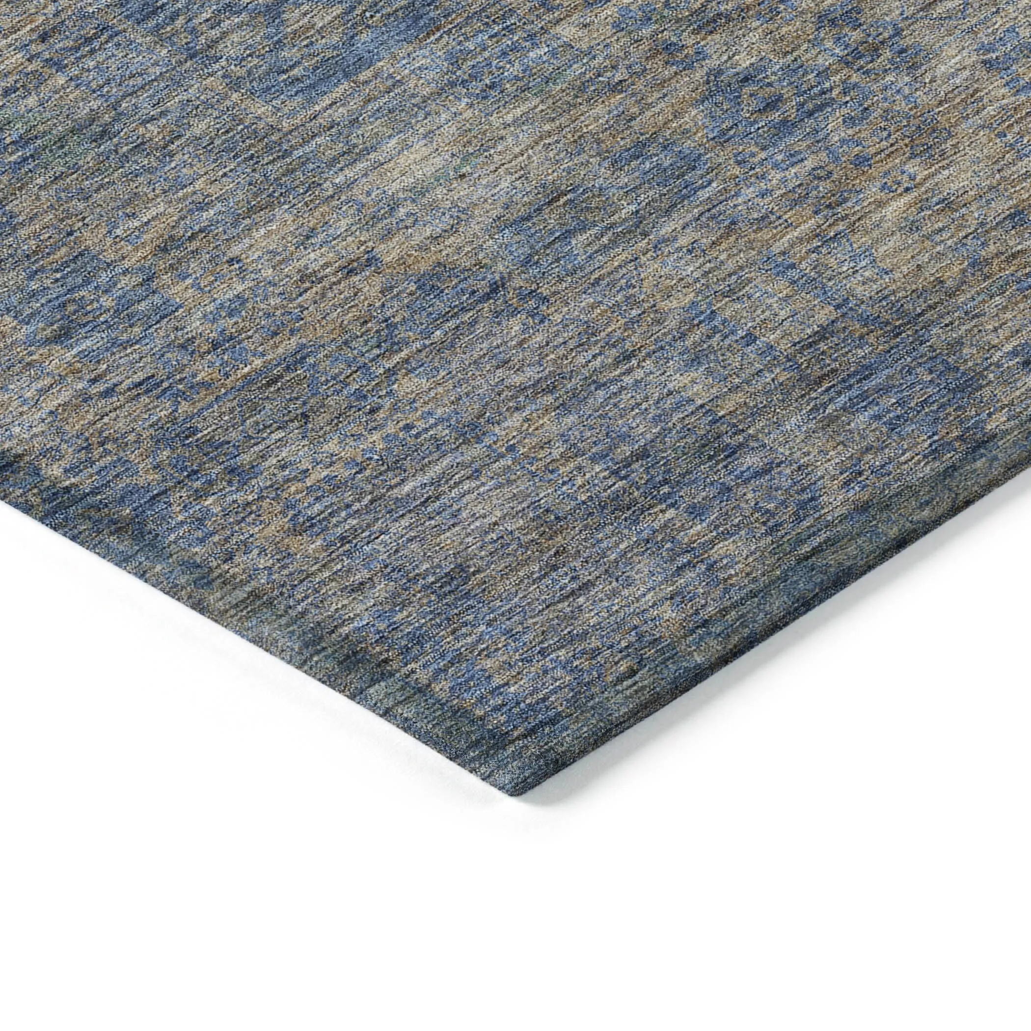 Machine Washable Indoor/ Outdoor Chantille Traditional Vintage Rug