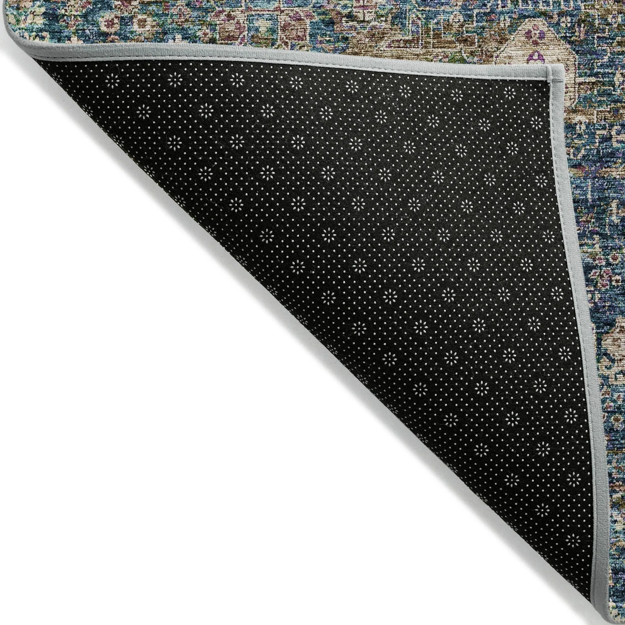 Machine Washable Indoor/ Outdoor Chantille Traditional Vintage Rug