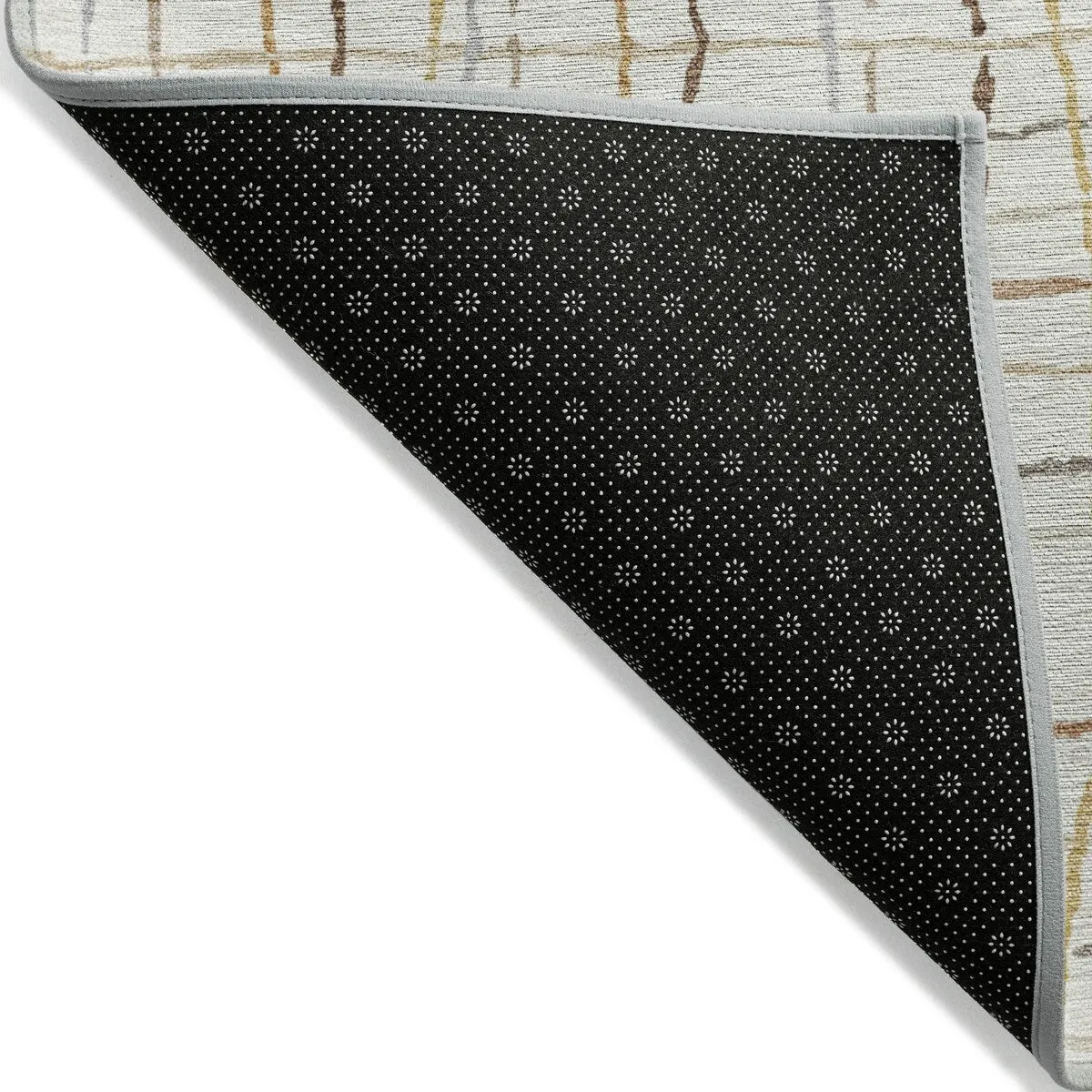Machine Washable Indoor/ Outdoor Modern Century Chantille Rug