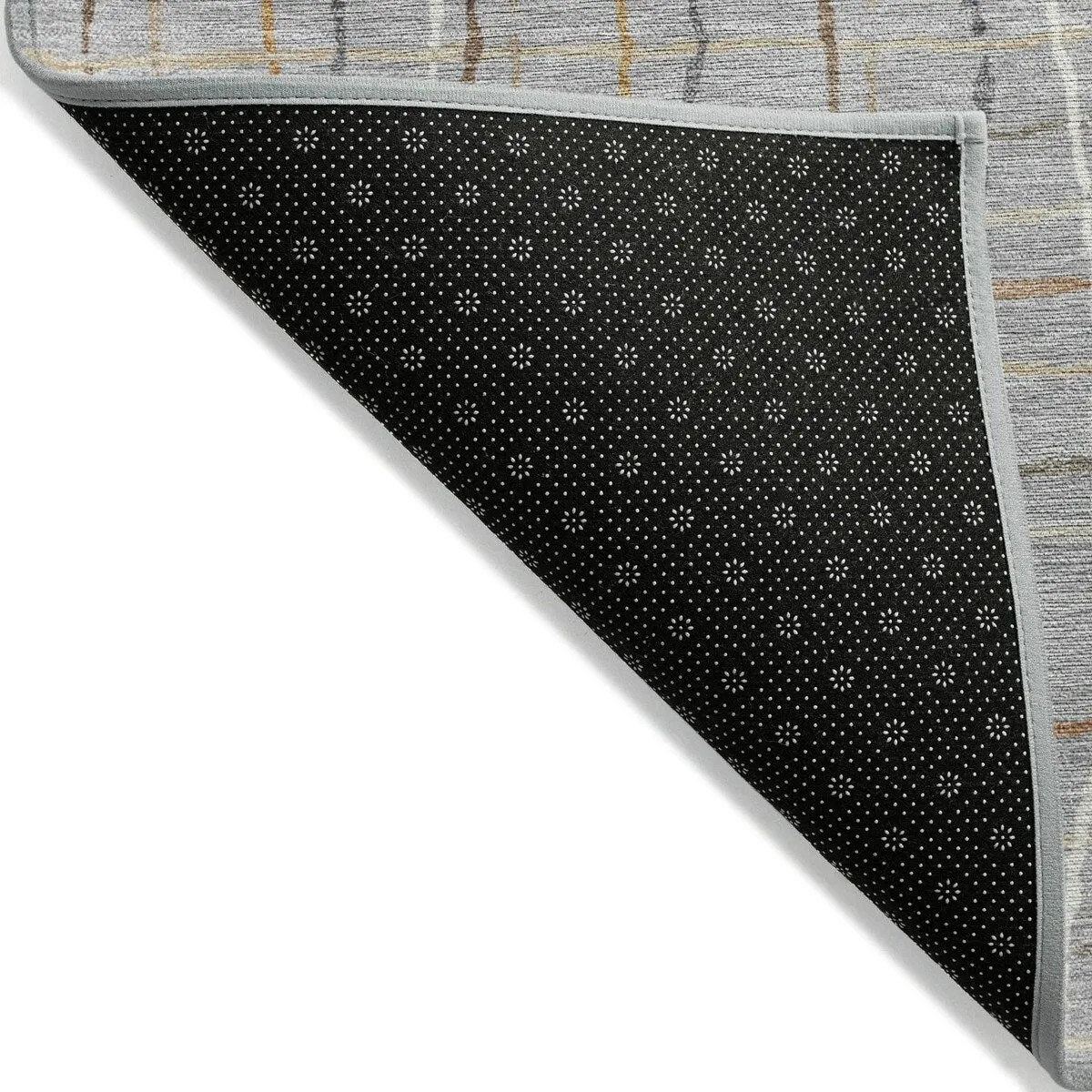 Machine Washable Indoor/ Outdoor Modern Century Chantille Rug