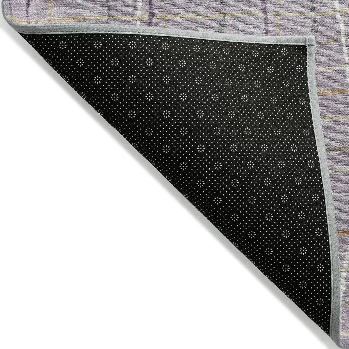 Machine Washable Indoor/ Outdoor Modern Century Chantille Rug