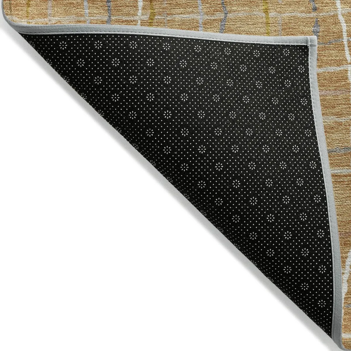 Machine Washable Indoor/ Outdoor Modern Century Chantille Rug