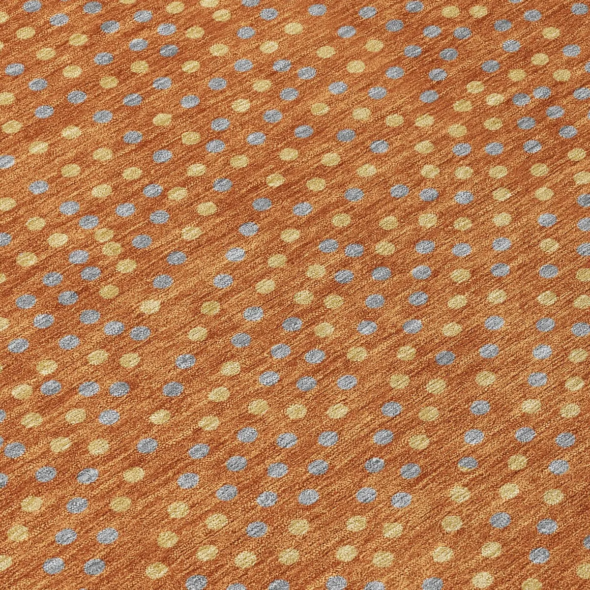 Machine Washable Indoor/ Outdoor Modern Dotty Chantille Rug