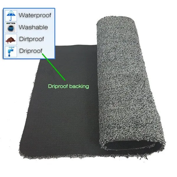 Magic Absorbent Fast Drying Non-slip Clean Step Door Mat (1'6 x 2'4)