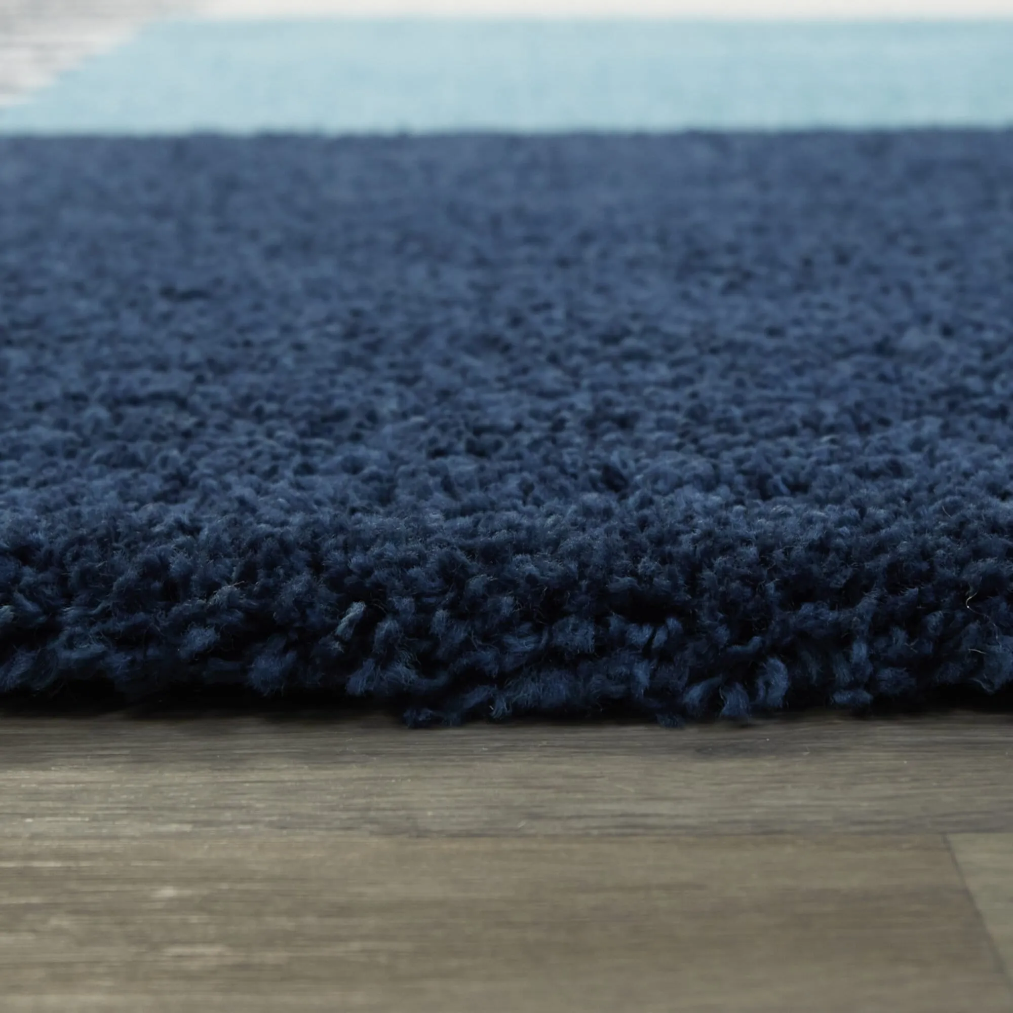 Marc Geometric Color Blocked Shag Area Rug