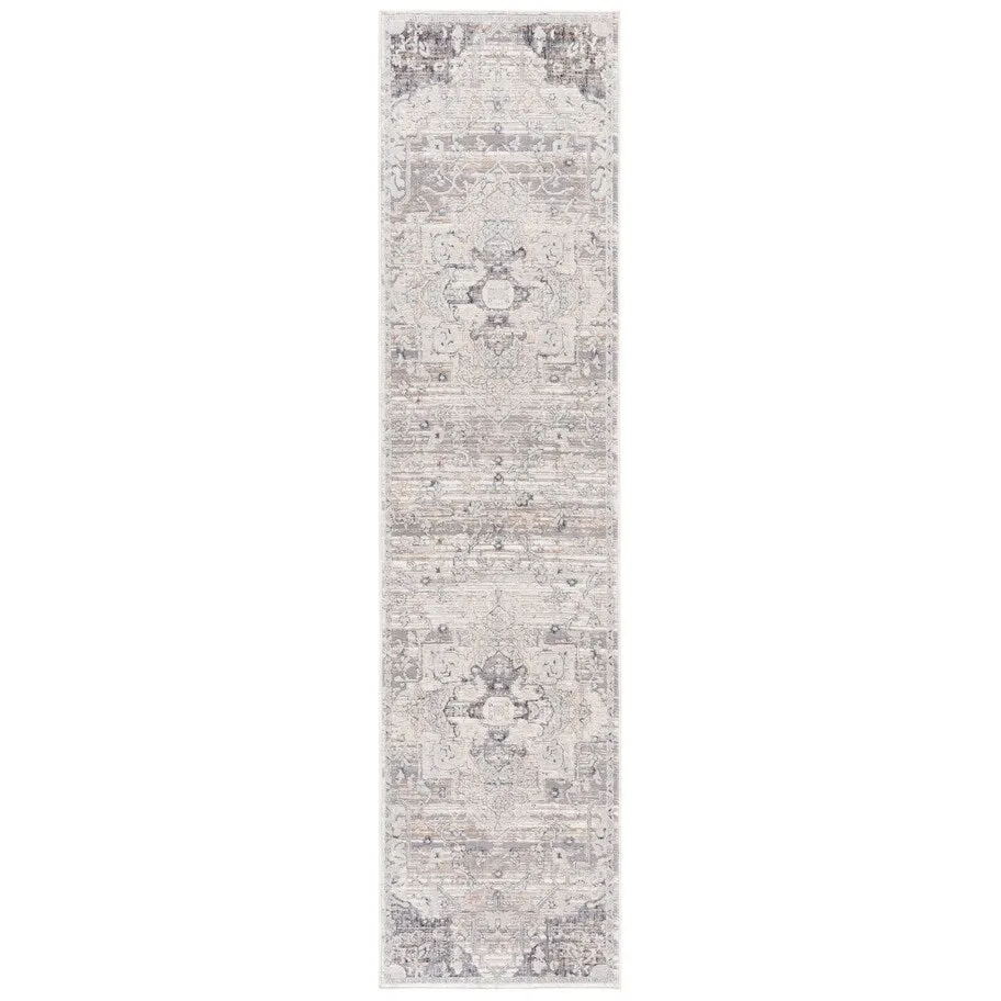 Martha Stewart by SAFAVIEH Sayda Vintage Rug - Grey/Beige - 2' 6 x 10'