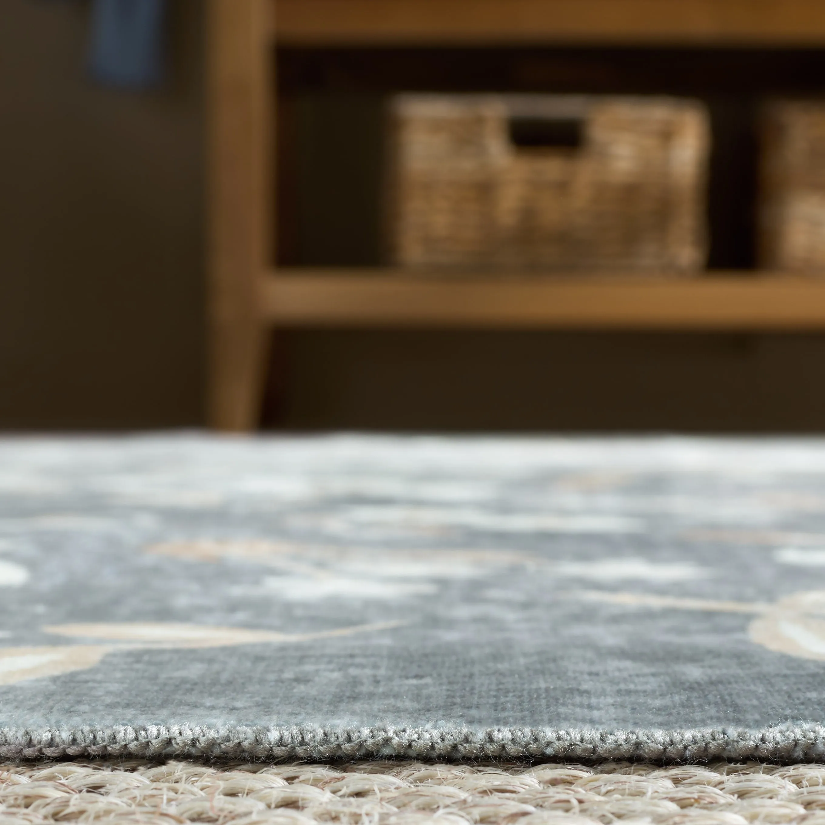 Martha Stewart Nysrete Machine Washable & Slip Resistant Rug