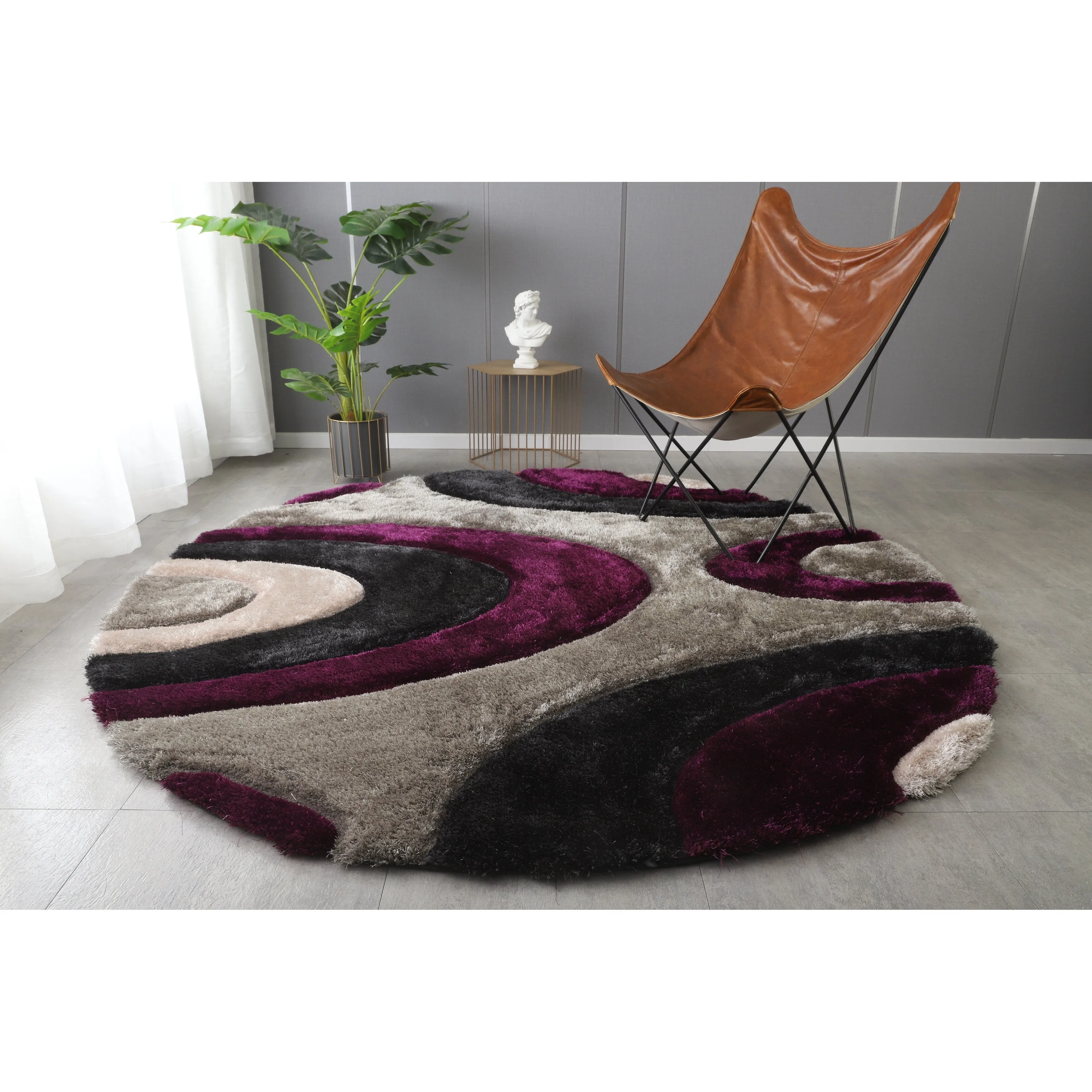 Mateos Shag Collection Area Rug