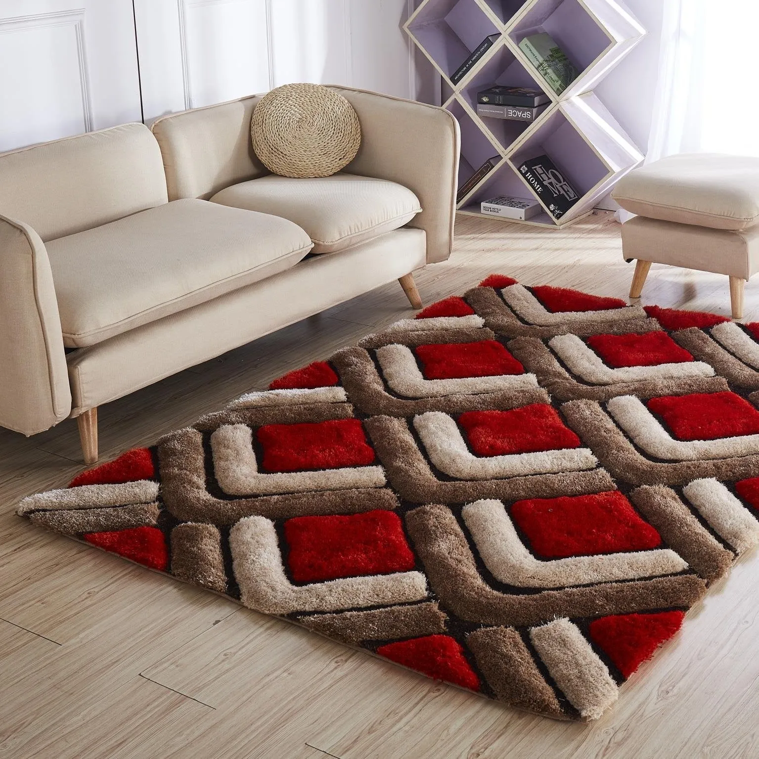 Mateos Shag Collection Area Rug