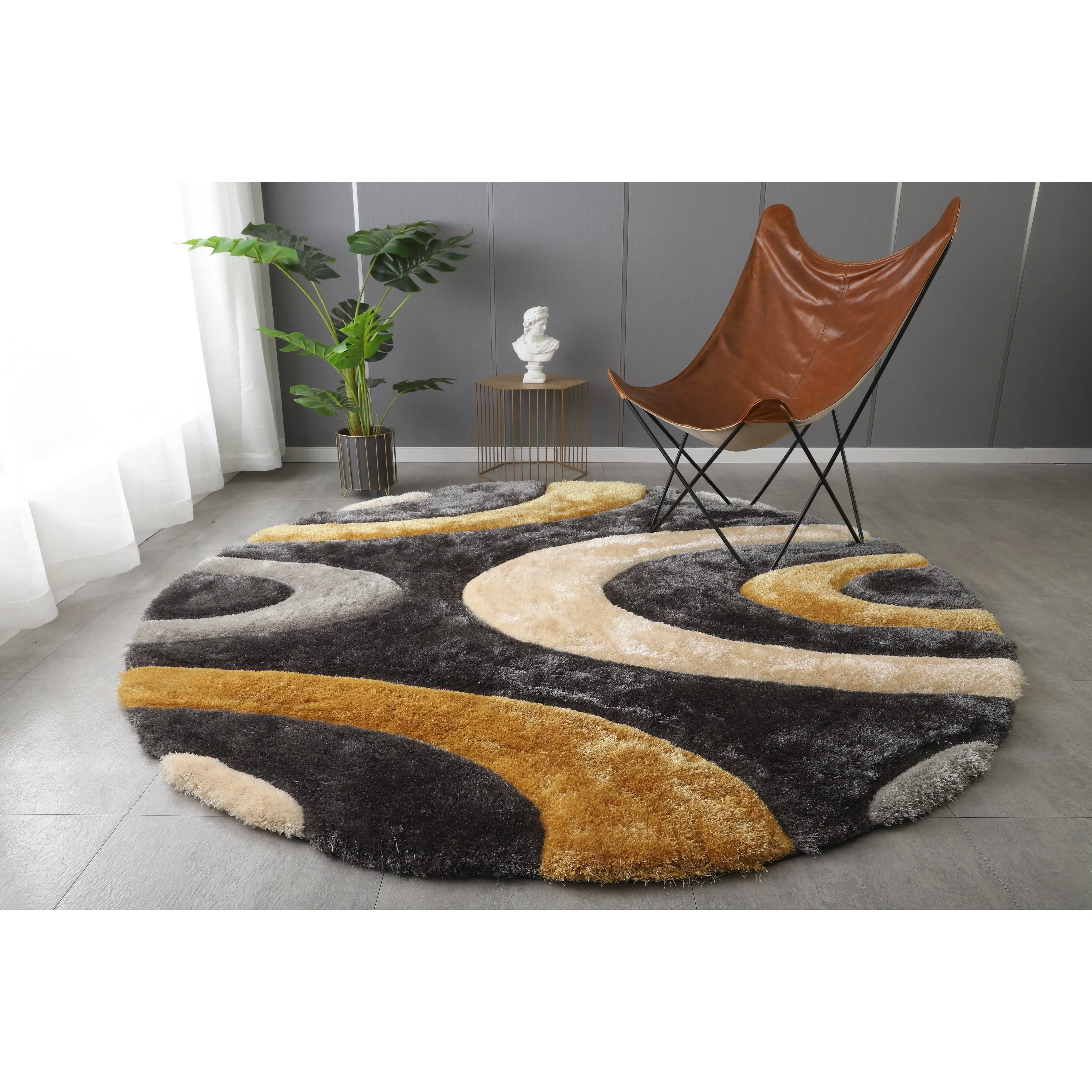 Mateos Shag Collection Area Rug