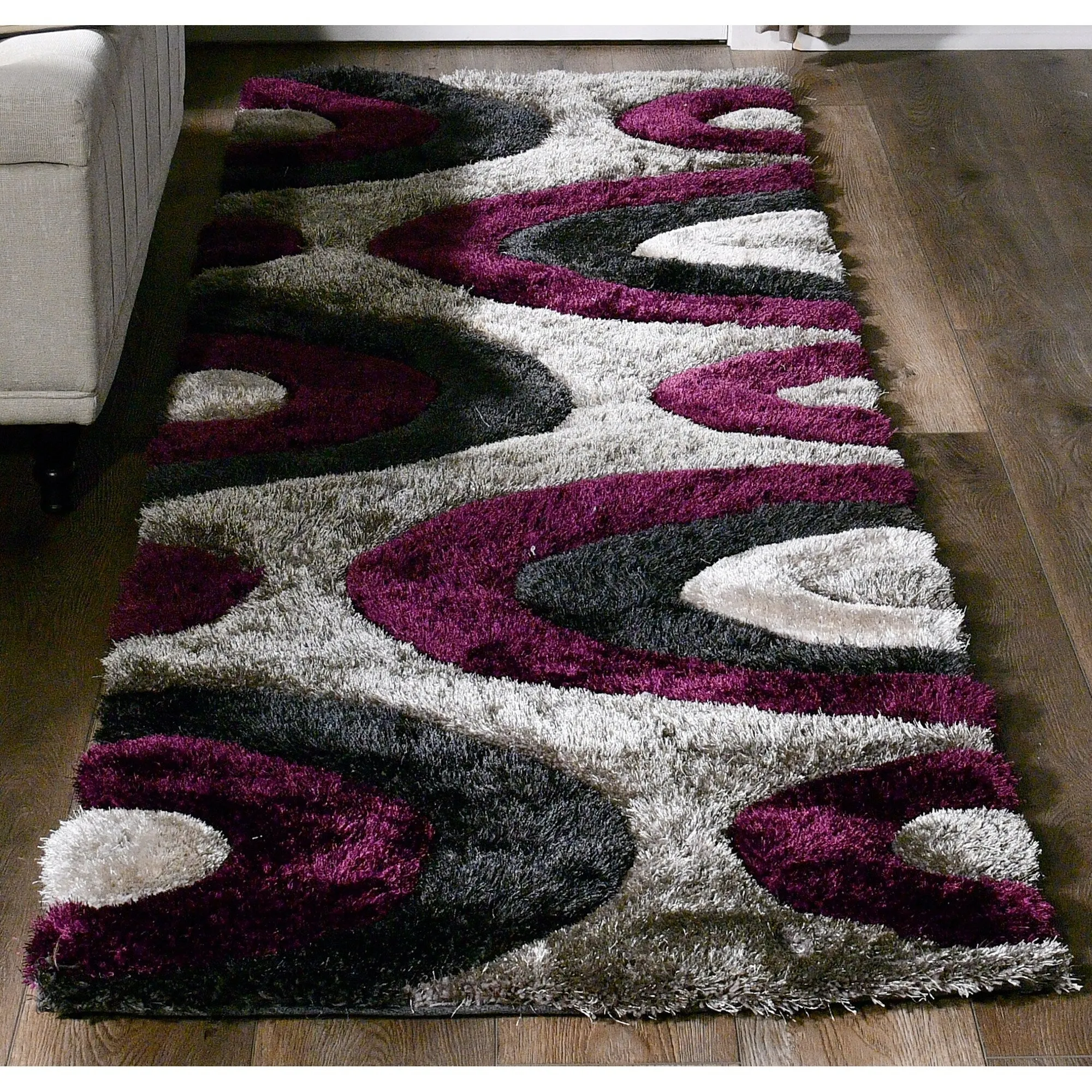 Mateos Shag Collection Area Rug
