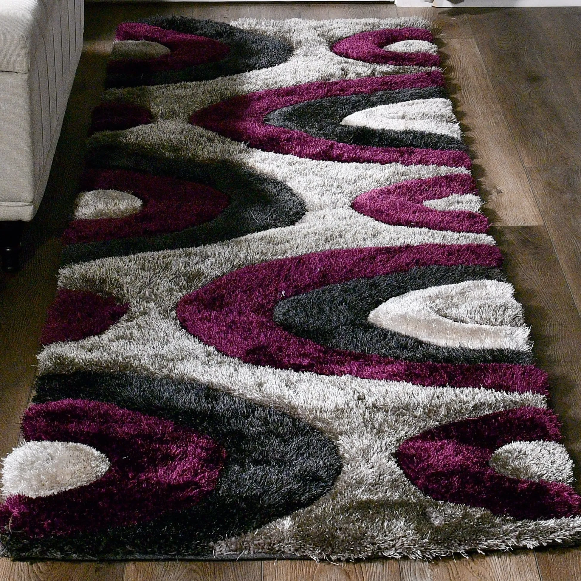 Mateos Shag Collection Area Rug
