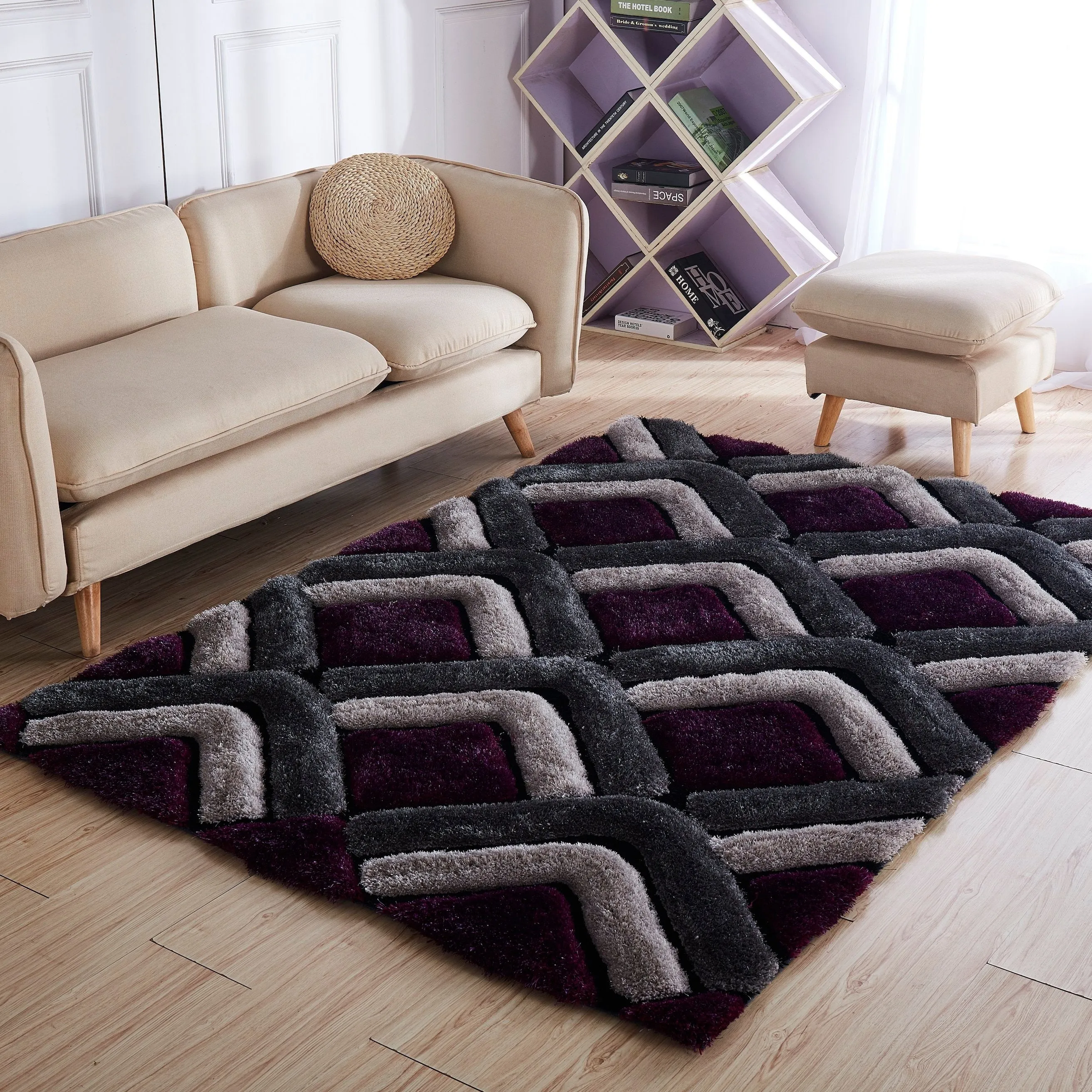 Mateos Shag Collection Area Rug