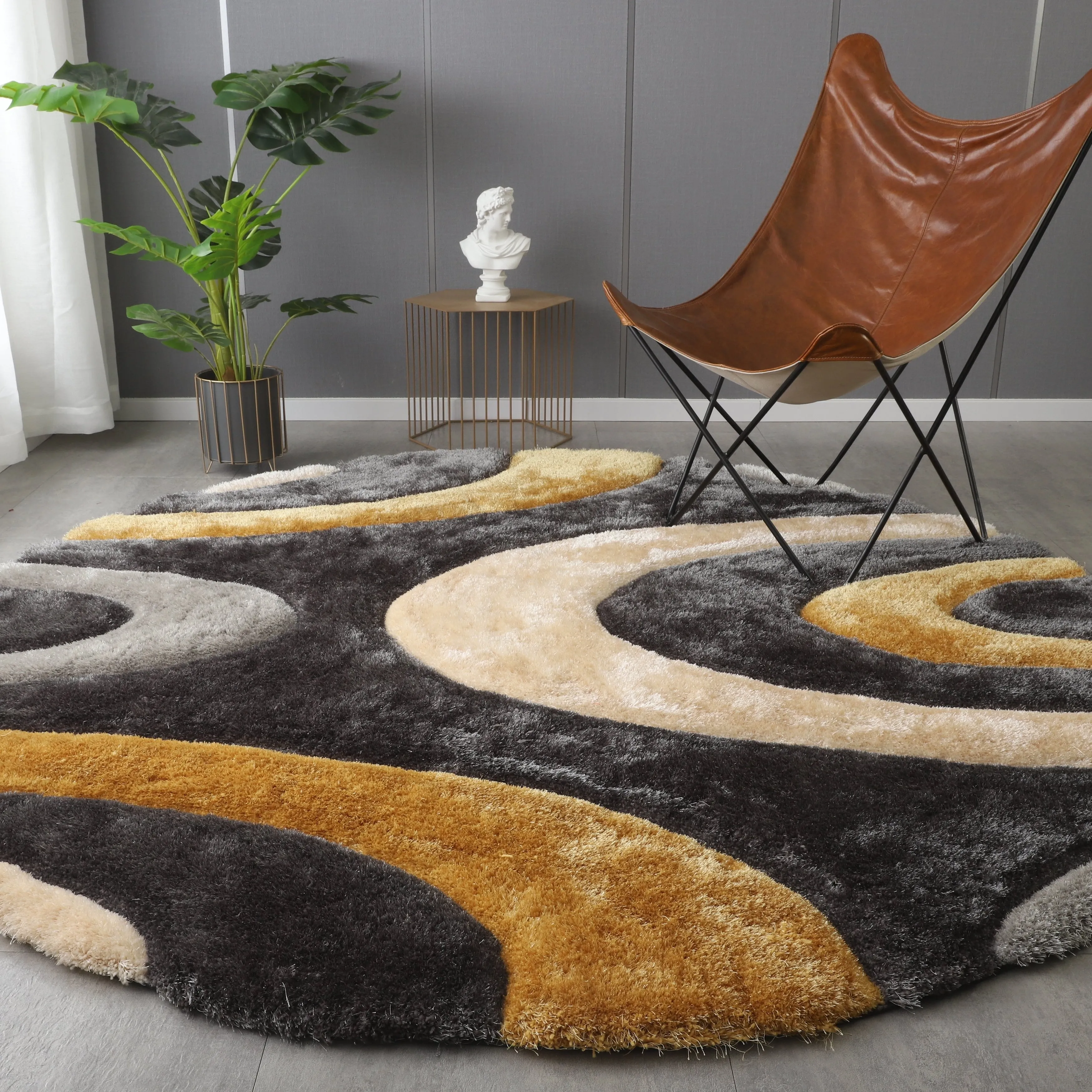 Mateos Shag Collection Area Rug
