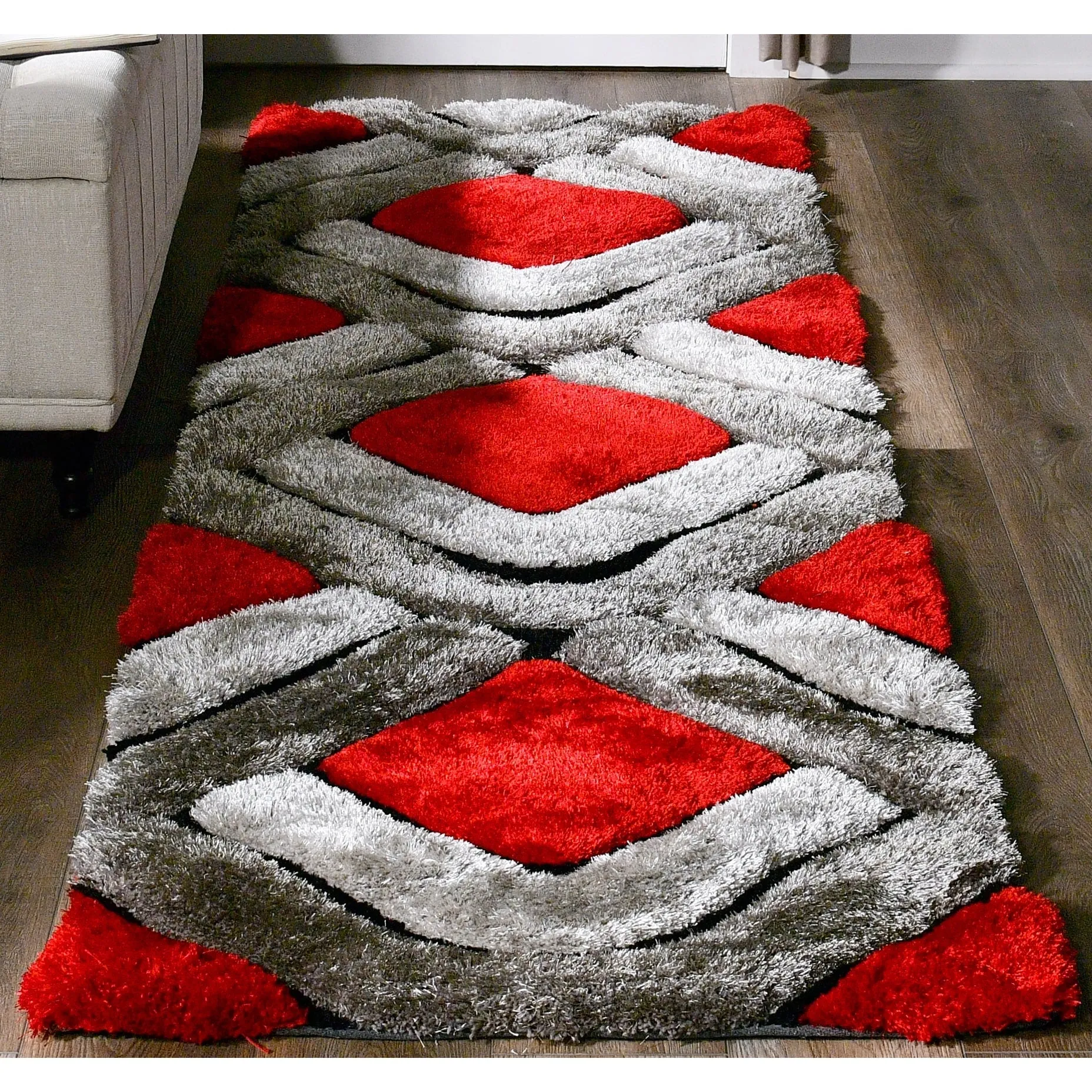 Mateos Shag Collection Area Rug