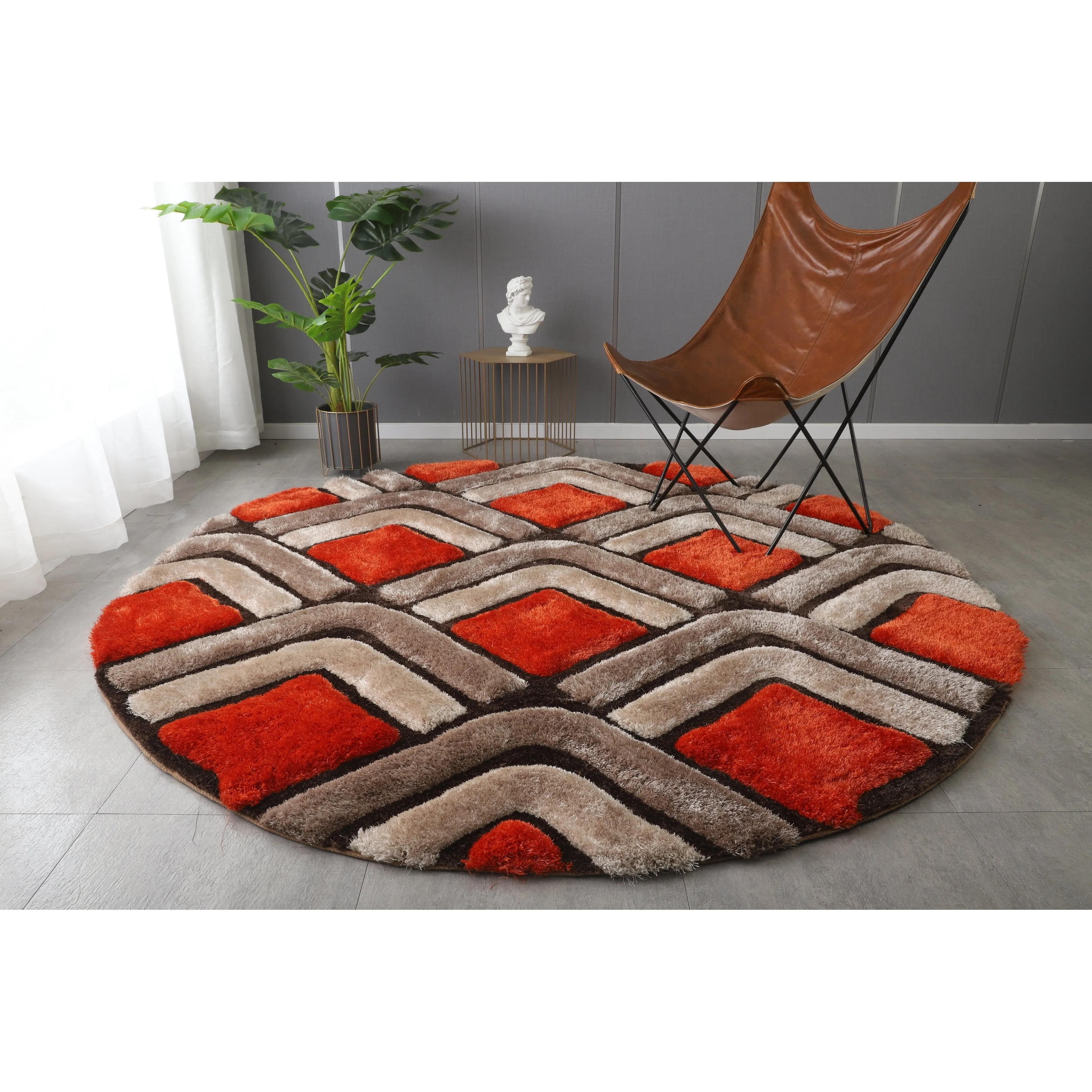 Mateos Shag Collection Area Rug