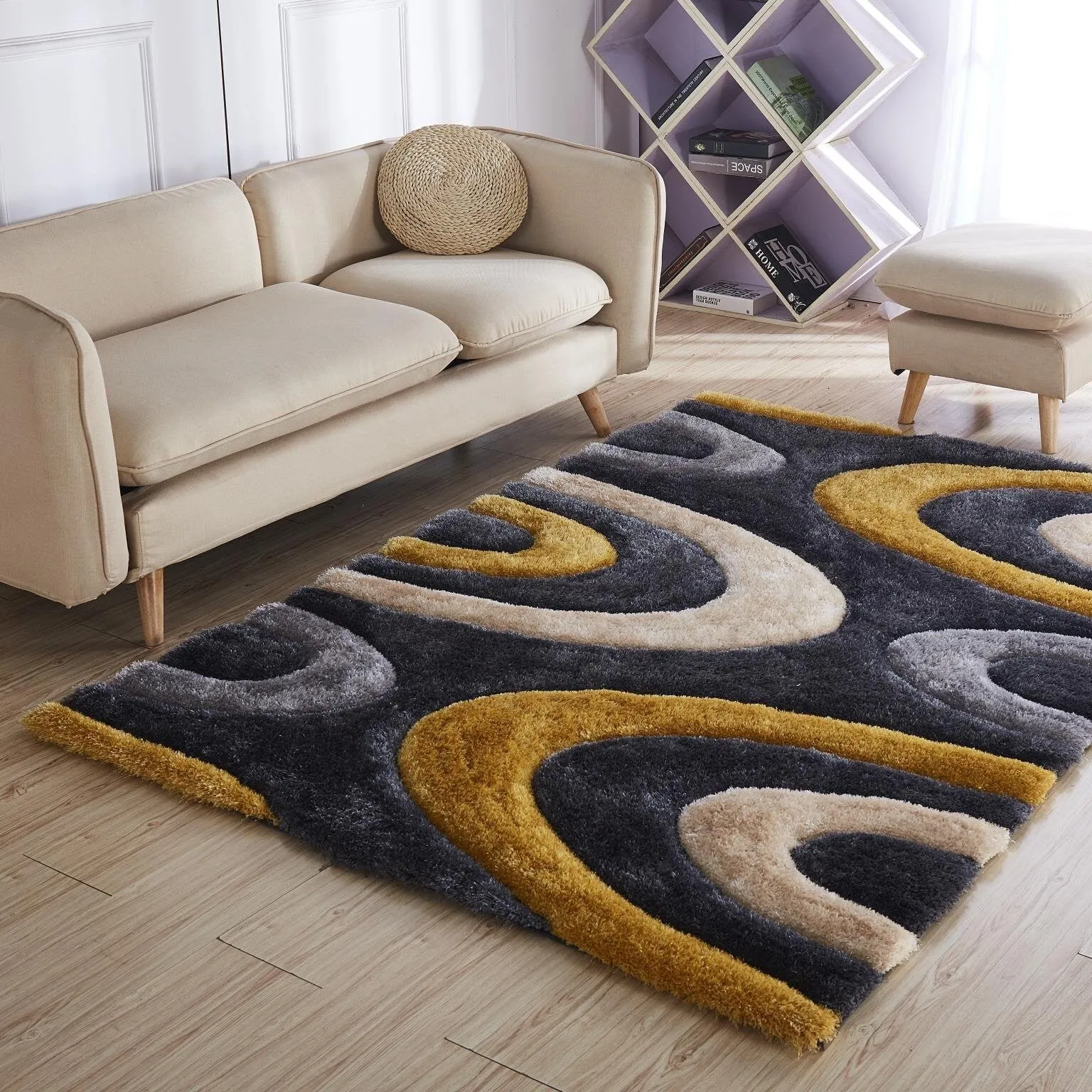 Mateos Shag Collection Area Rug