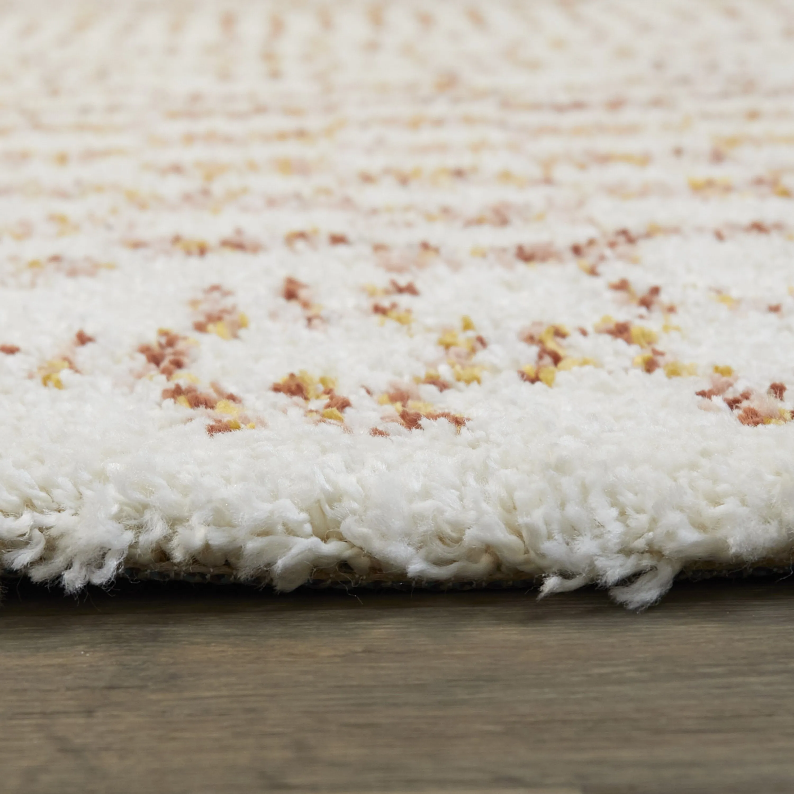 Mendieta Checkered Shag Area Rug