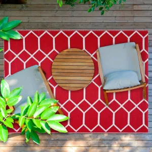 Miami Design 100% Eco-friendly Lightweight Plastic Outdoor Mat/Rug