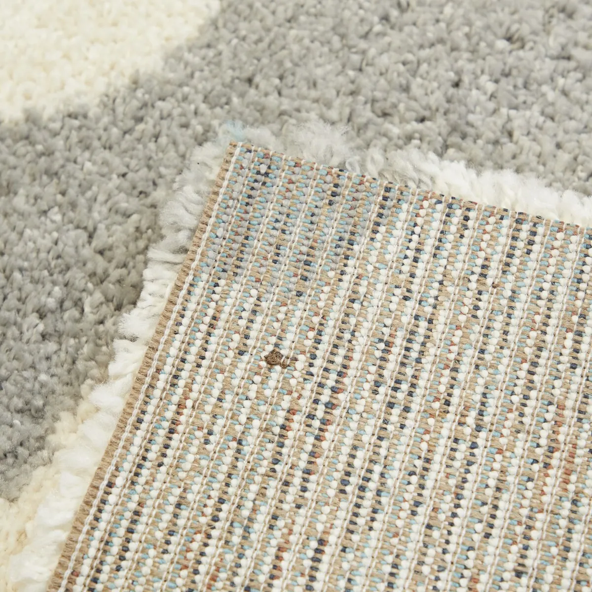 Mod-Tod Clouds Kids Shag Area Rug