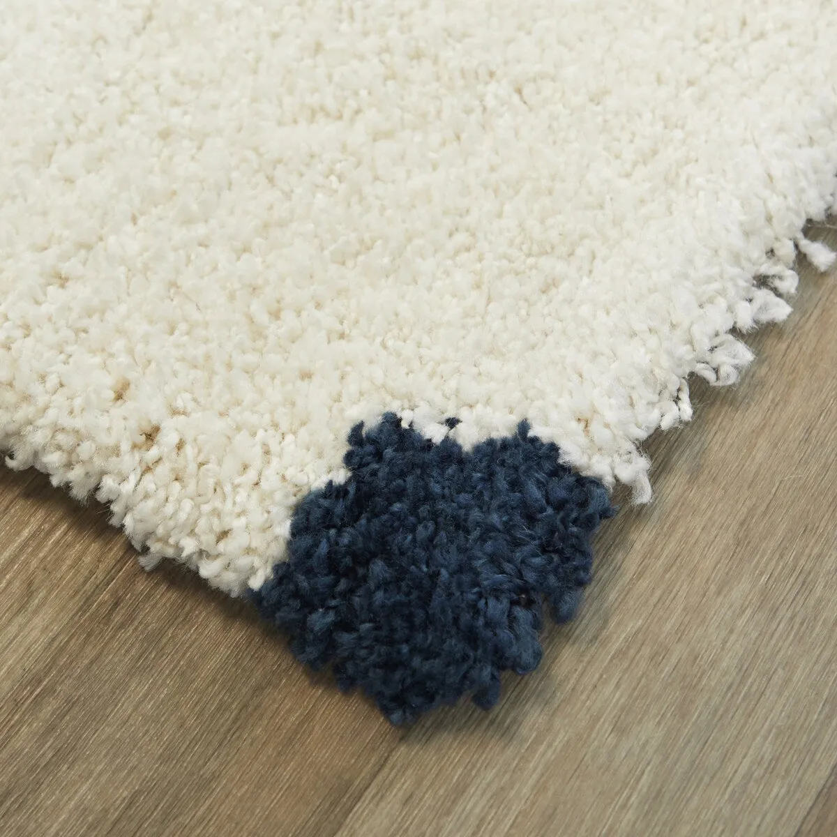 Mod-Tod Clouds Kids Shag Area Rug