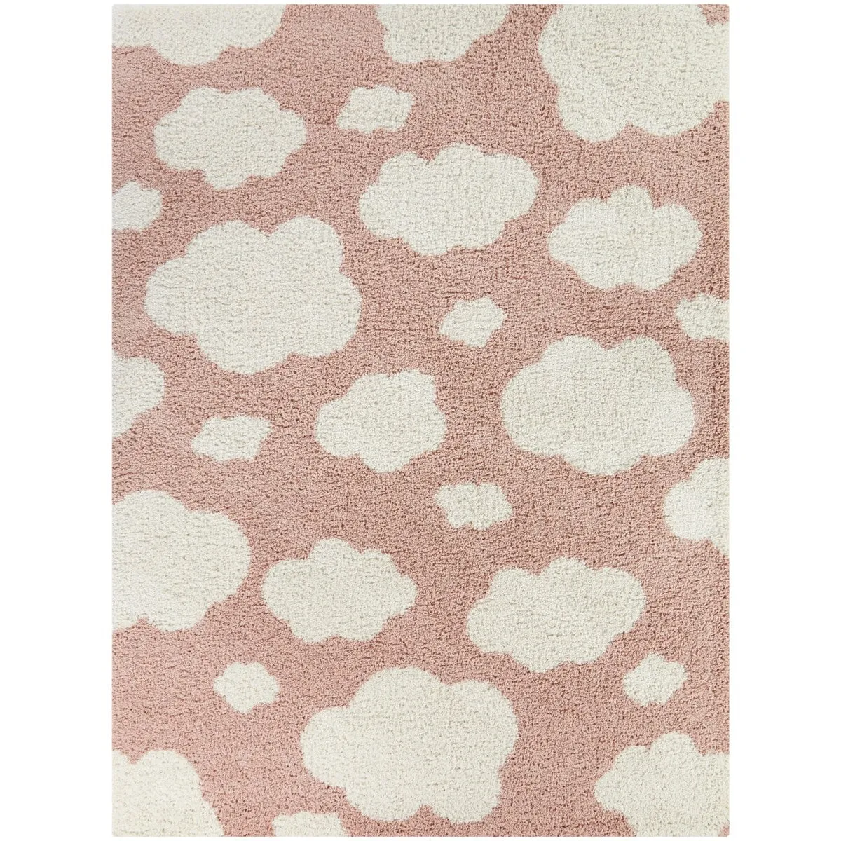 Mod-Tod Clouds Kids Shag Area Rug