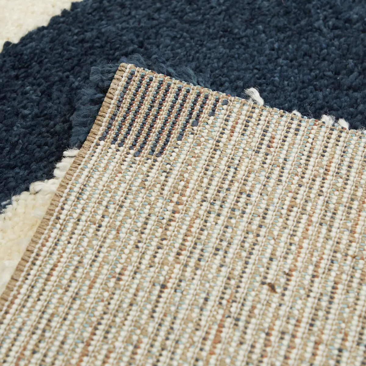 Mod-Tod Clouds Kids Shag Area Rug