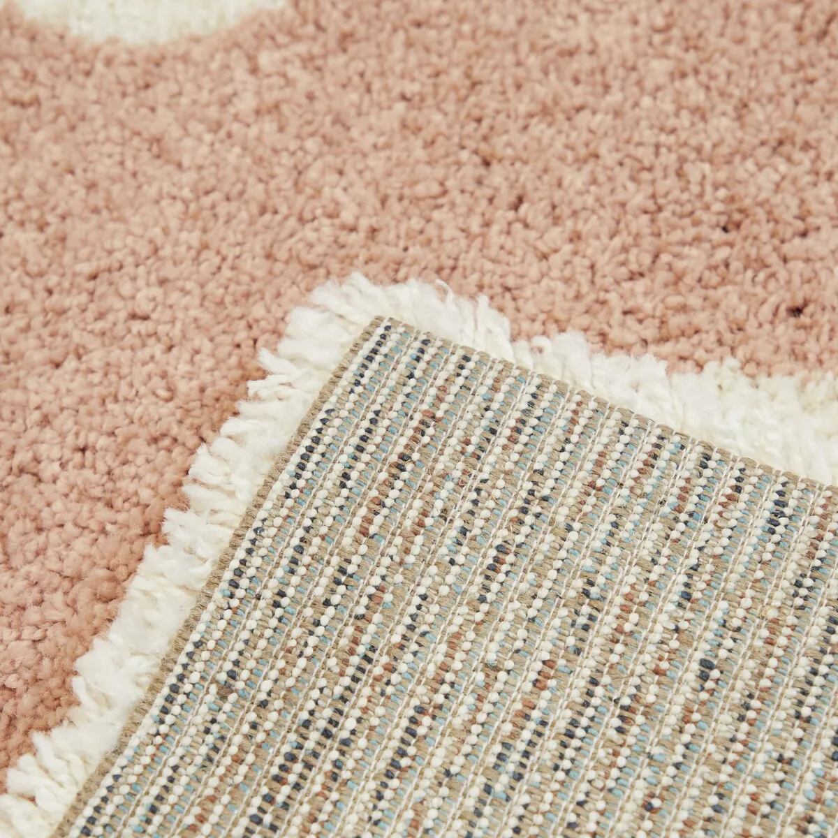 Mod-Tod Clouds Kids Shag Area Rug