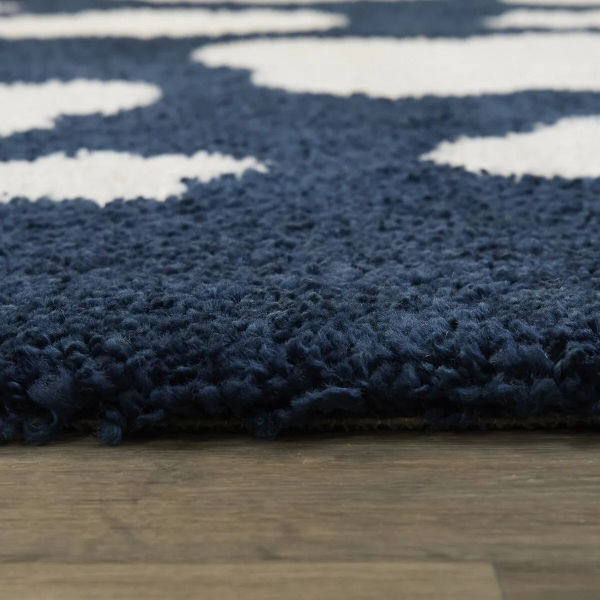 Mod-Tod Clouds Kids Shag Area Rug