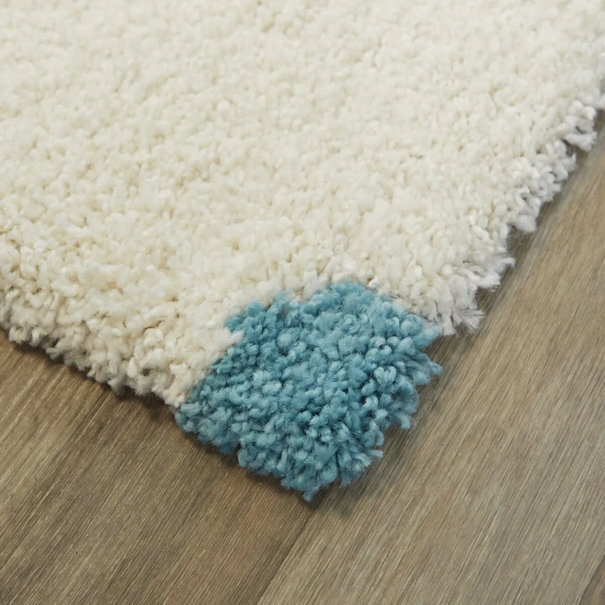 Mod-Tod Clouds Kids Shag Area Rug