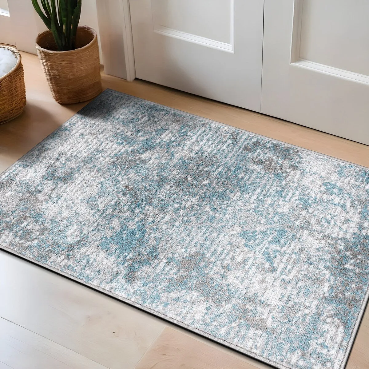 Modern Abstract Whispers Area Rug