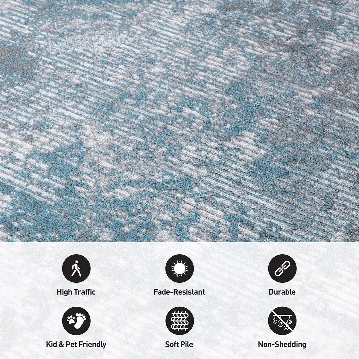 Modern Abstract Whispers Area Rug