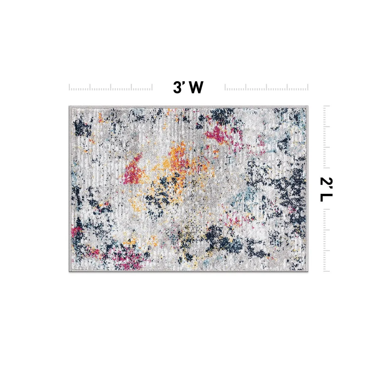 Modern Abstract Whispers Area Rug