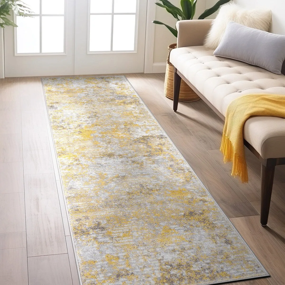 Modern Abstract Whispers Area Rug