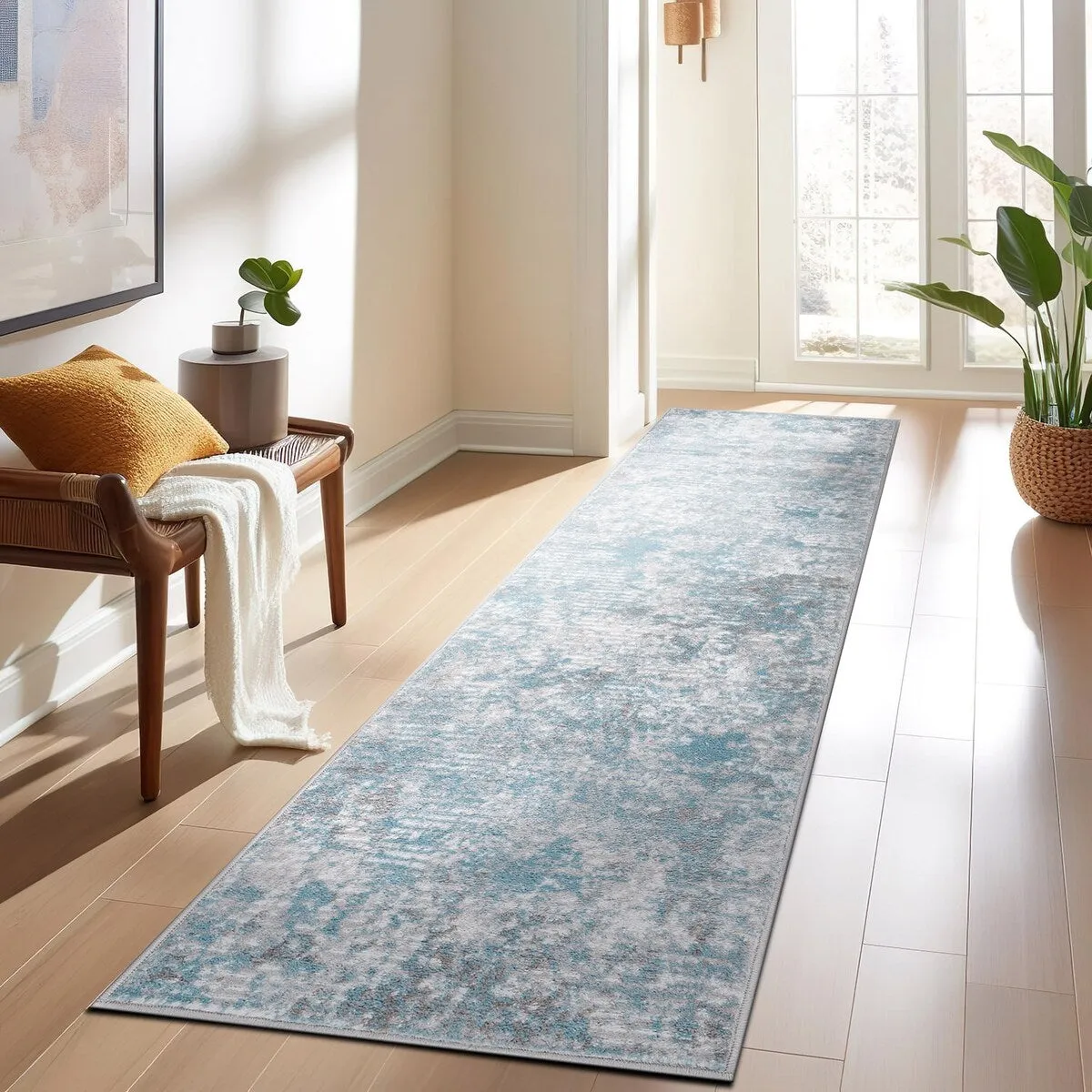 Modern Abstract Whispers Area Rug