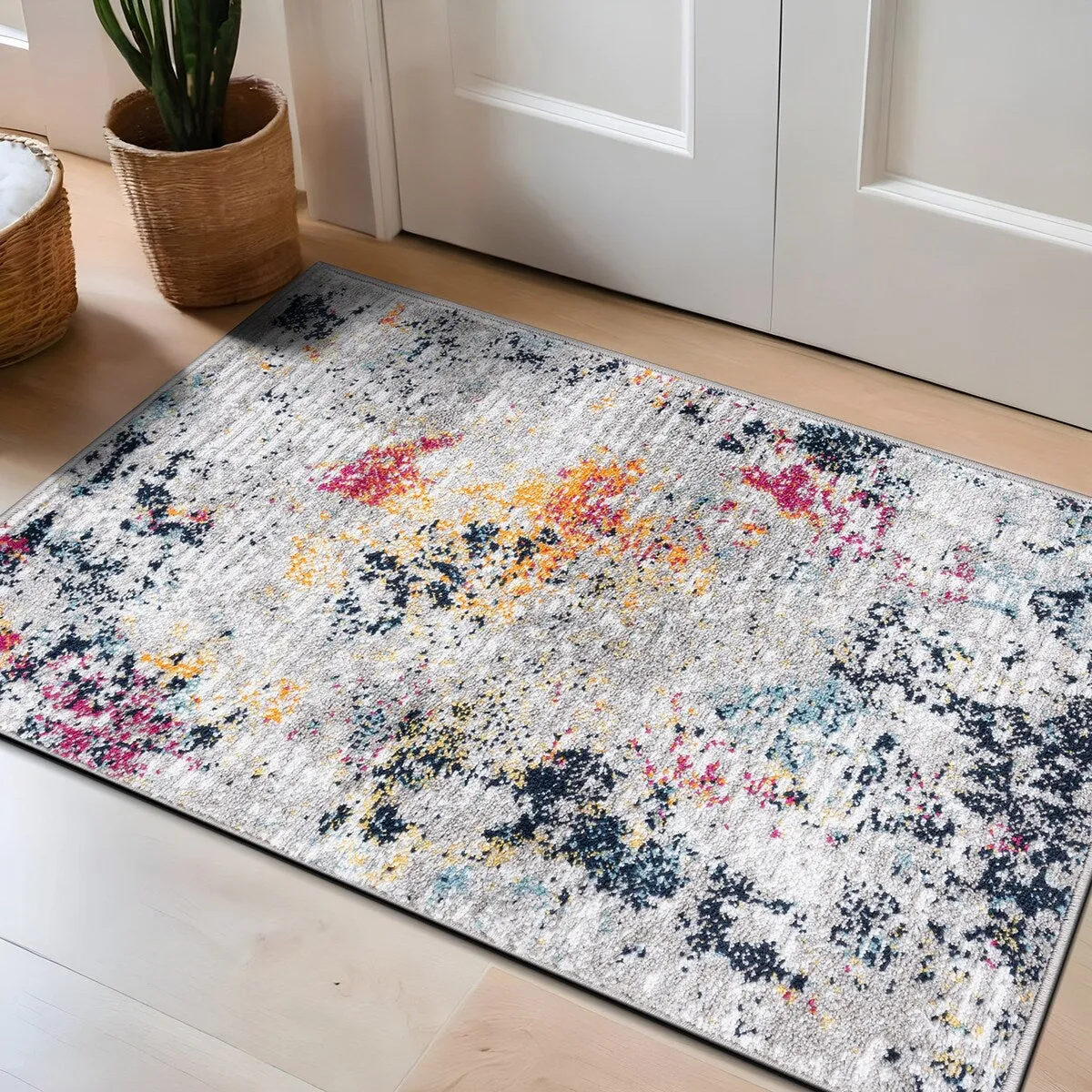 Modern Abstract Whispers Area Rug
