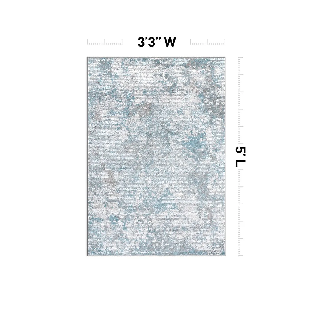 Modern Abstract Whispers Area Rug