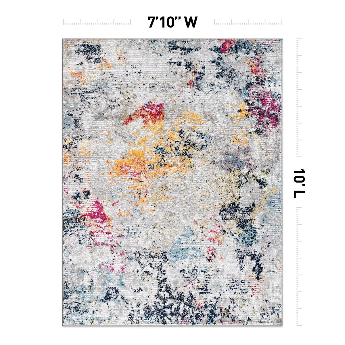 Modern Abstract Whispers Area Rug