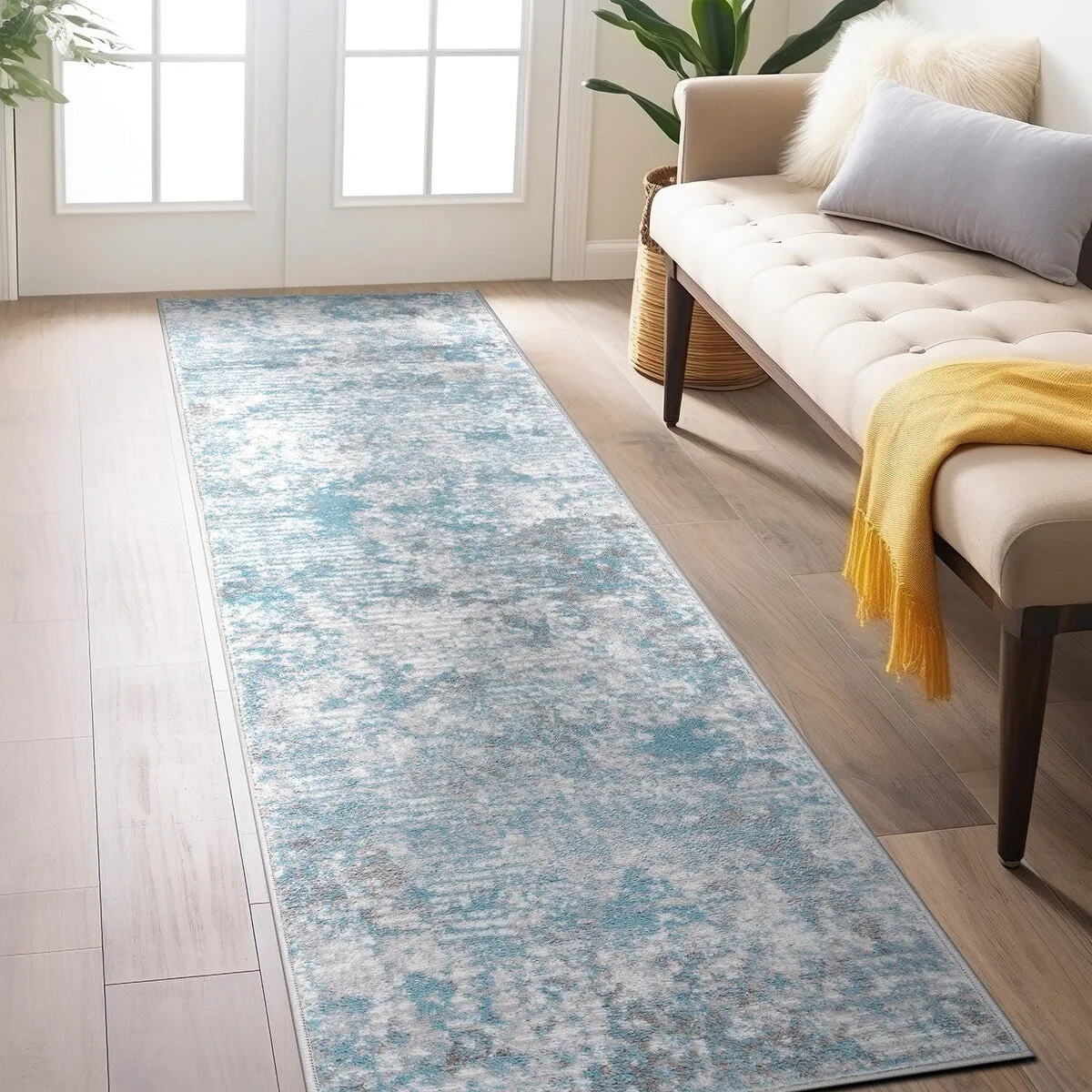 Modern Abstract Whispers Area Rug