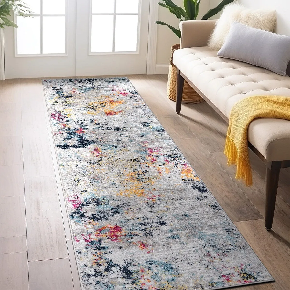 Modern Abstract Whispers Area Rug