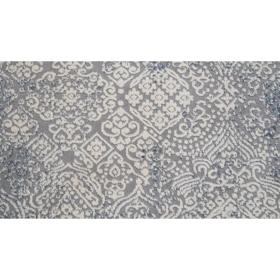 Modern Transitional Loane Grey Blue Rug