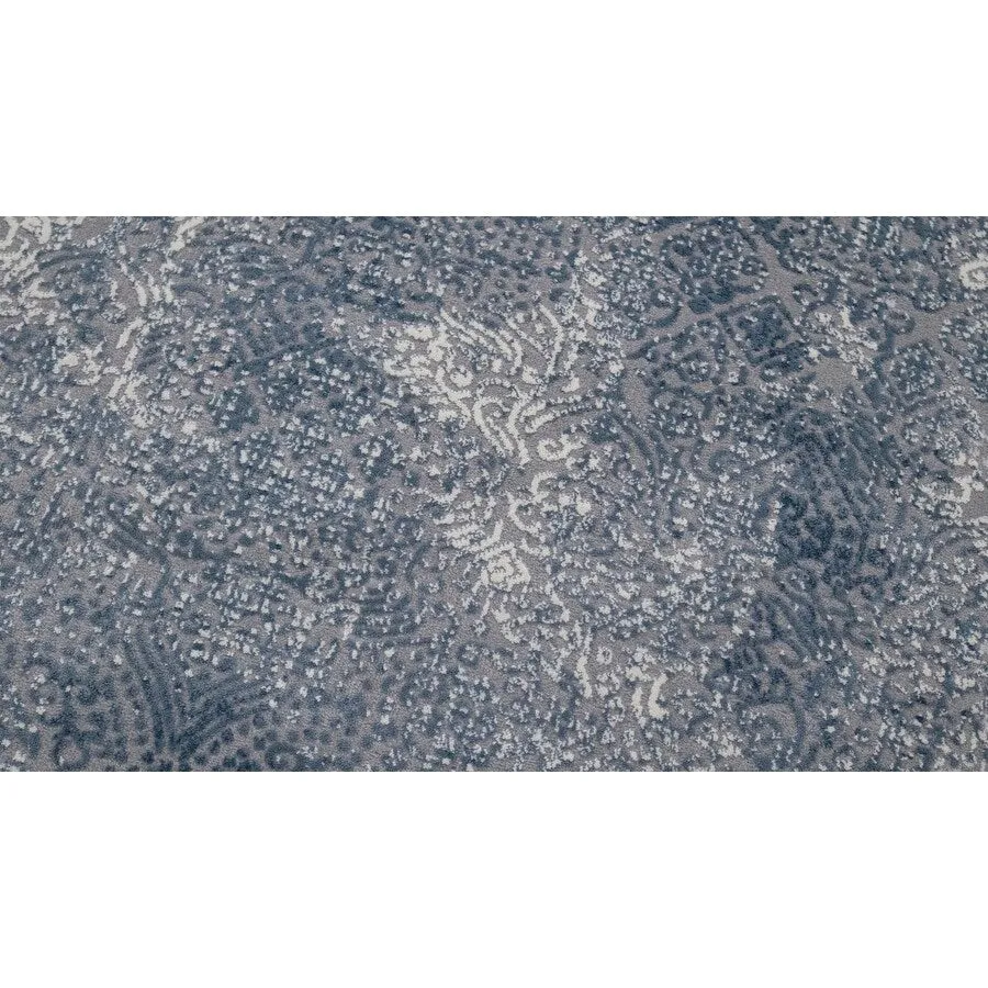 Modern Transitional Loane Grey Blue Rug